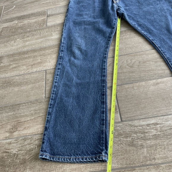 Levis 517 Mens Size 38 Jeans Classic Bootcut Blue Denim Dark Wash Red Tab 38x30 - Picture 5 of 9